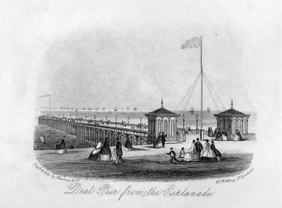 Deal Pier from the Esplanade by English School